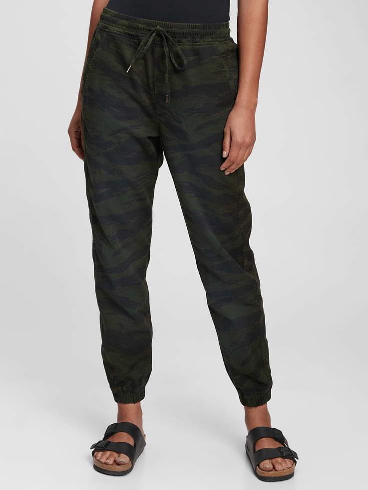 Image number 3 showing, Ribbed Pull-On Joggers