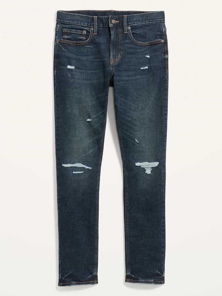 Image number 4 showing, Slim Built-In Flex Ripped Jeans