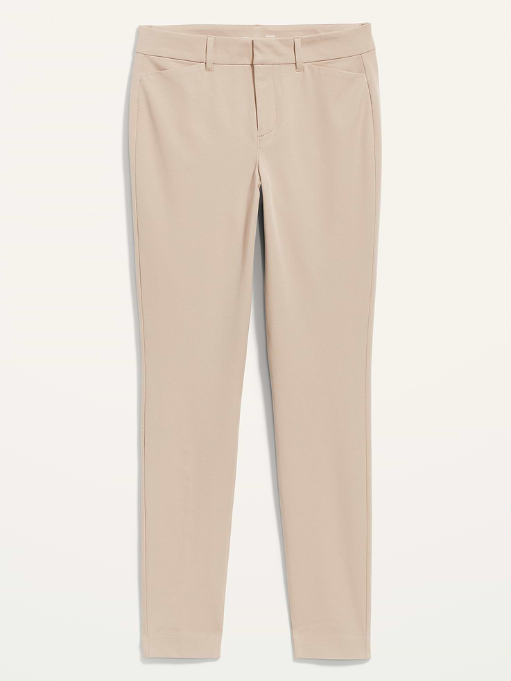 L'image numéro 4 présente Pantalon Pixie ajusté à taille haute