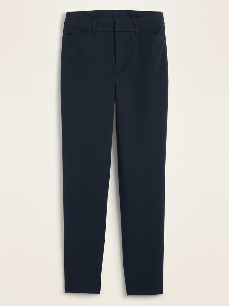 Image number 5 showing, High-Waisted Pixie Straight Pants