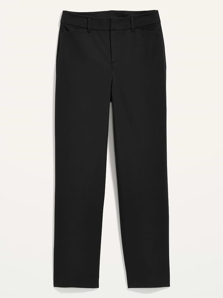 L'image numéro 5 présente Pantalon Pixie droit à taille haute