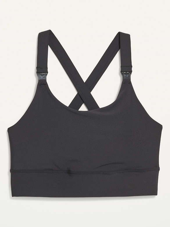 Maternity PowerSoft Medium Support Nursing Sports Bra