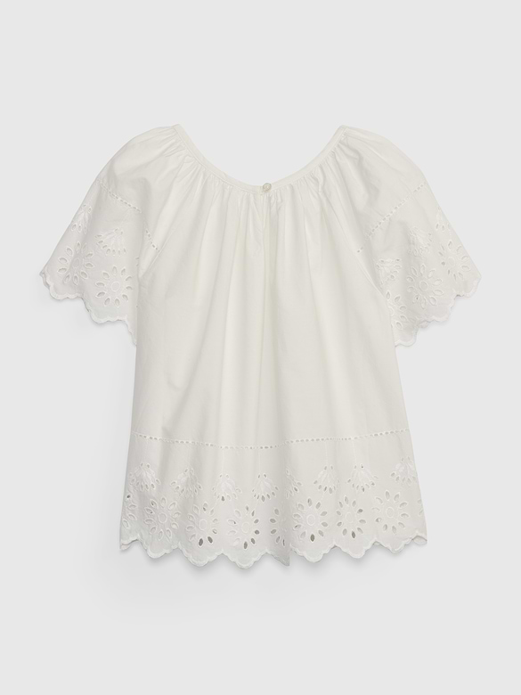 Kids Eyelet Top