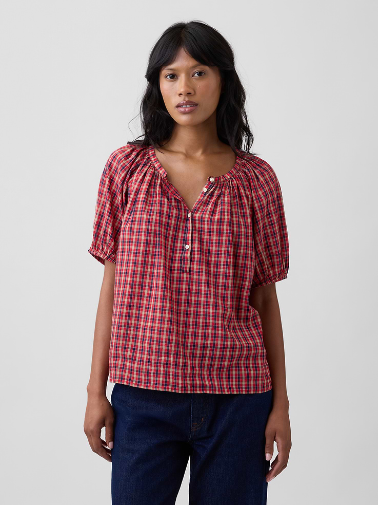 Image number 1 showing, Oversized Puff Sleeve Top