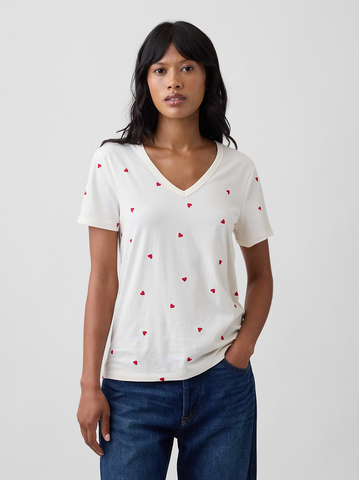 Image number 1 showing, Favorite V-Neck T-Shirt