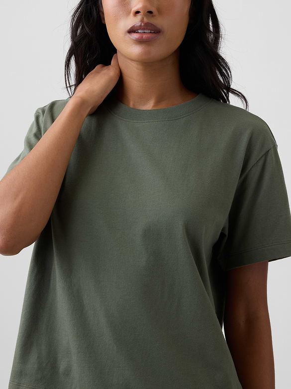 Boxy Crewneck T-Shirt