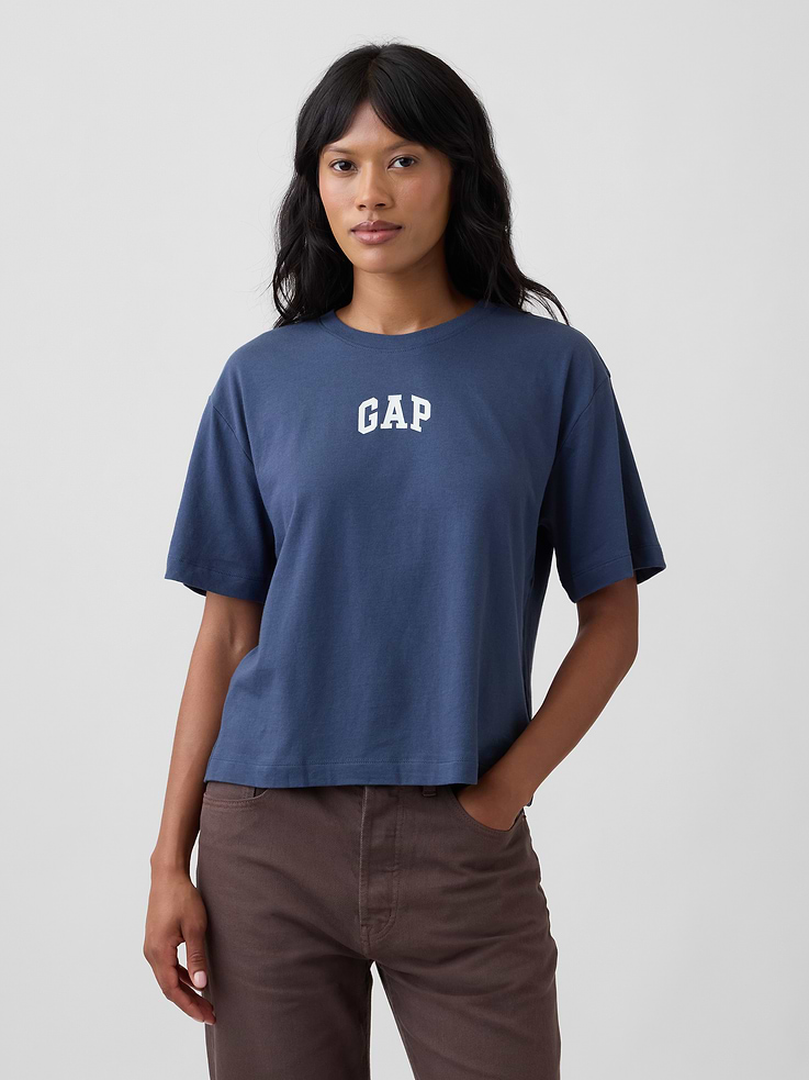Image number 1 showing, Relaxed Gap Mini Logo T-Shirt