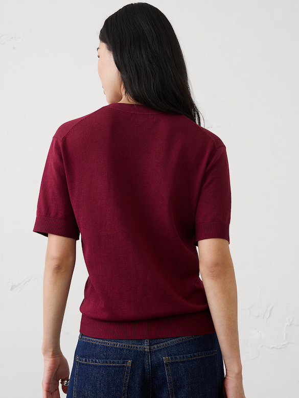 Forever Pocket Sweater T-Shirt