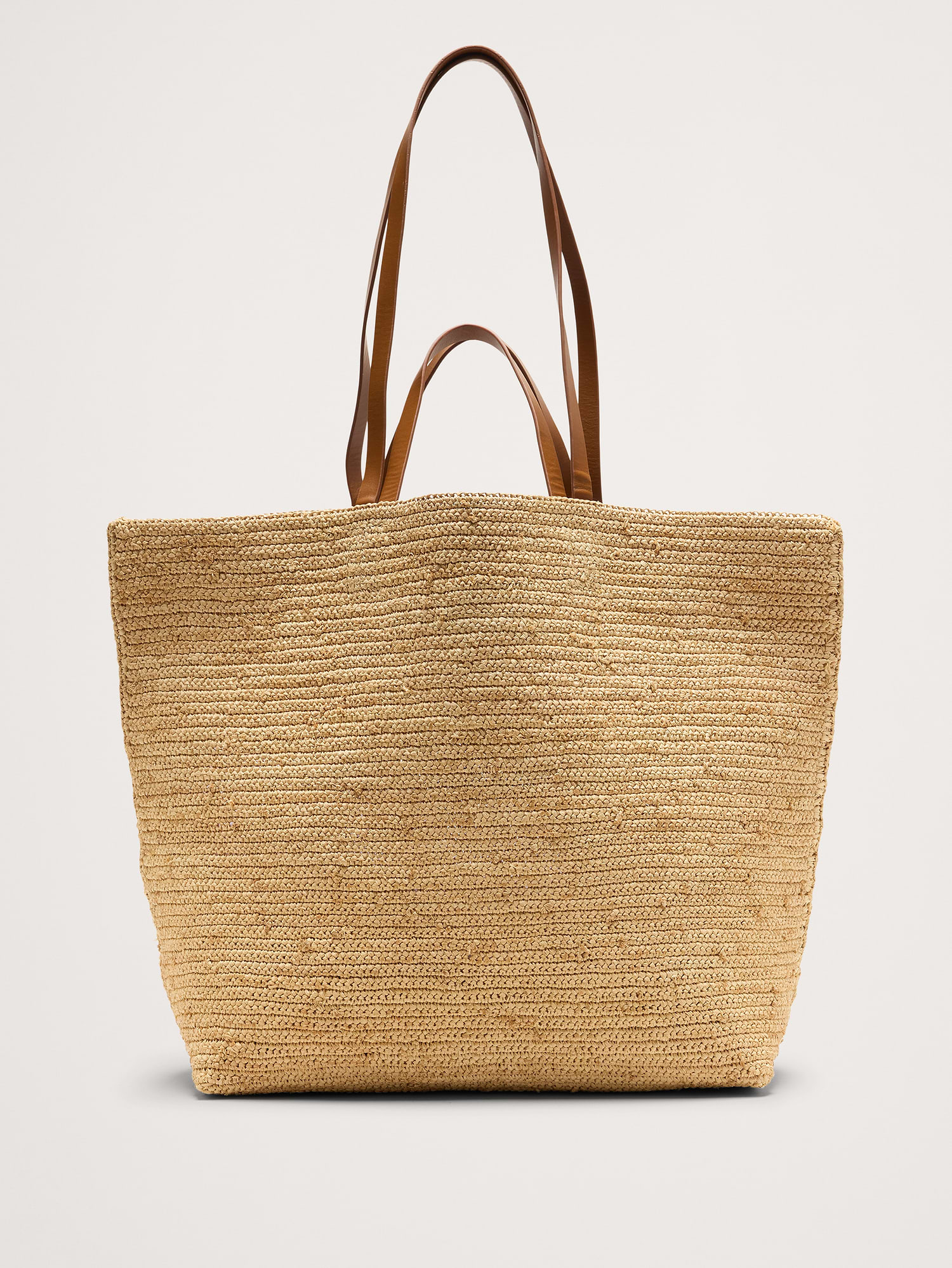 Banana Republic Raffia Straw Tote INTERNATIONAL SHIPPING