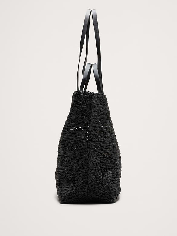 Raffia Straw Tote