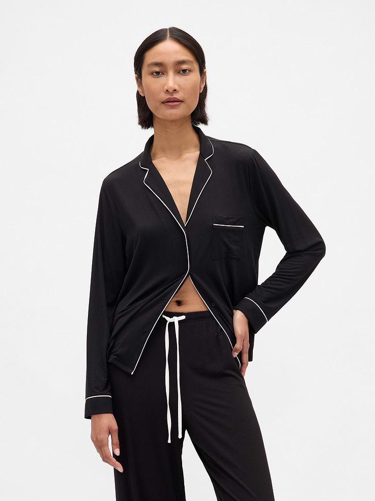 Image number 1 showing, SoftMade Modal PJ Top