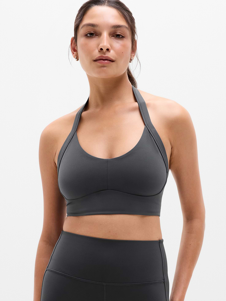 Image number 1 showing, Revitalize Halter Sports Bra A-C