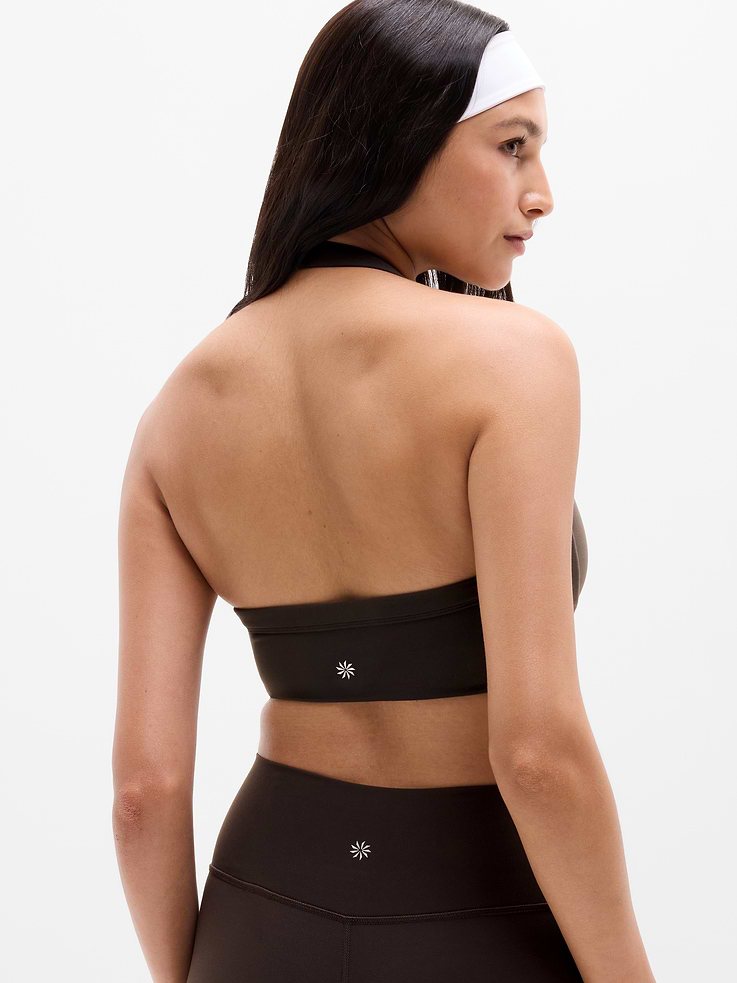 Image number 3 showing, Revitalize Halter Sports Bra A-C