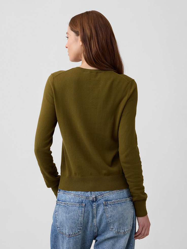 Image number 2 showing, Crewneck Cardigan