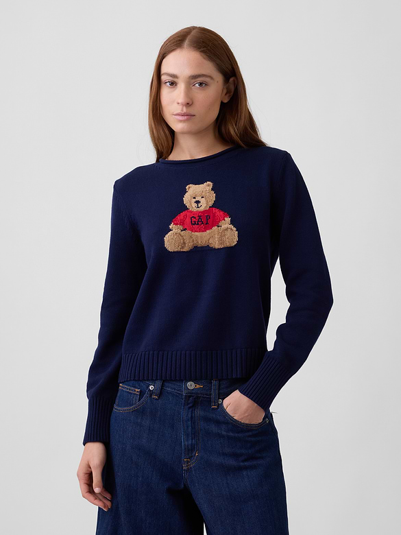 Rollneck Intarsia Sweater
