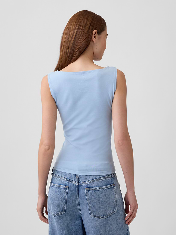 Boatneck Tank Top
