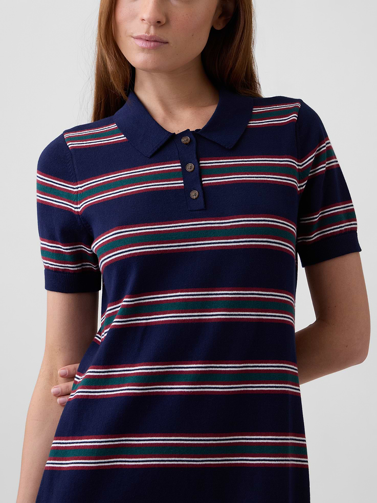 Image number 3 showing, Polo Sweater Mini Dress