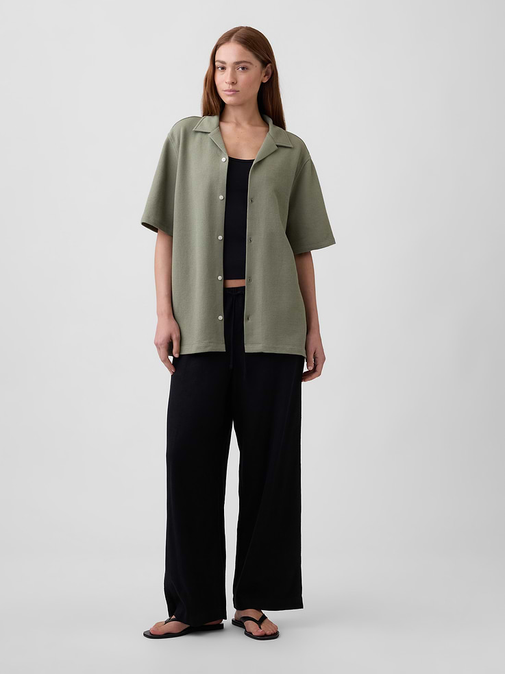 Image number 5 showing, Adult French Terry Vacay Shirt in Standard Fit