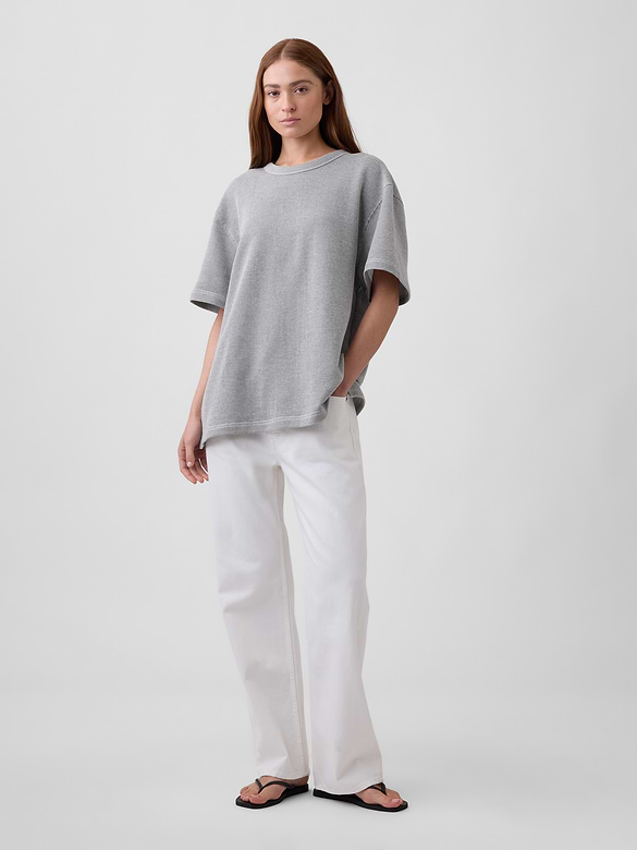 Adult Relaxed French Terry T-Shirt