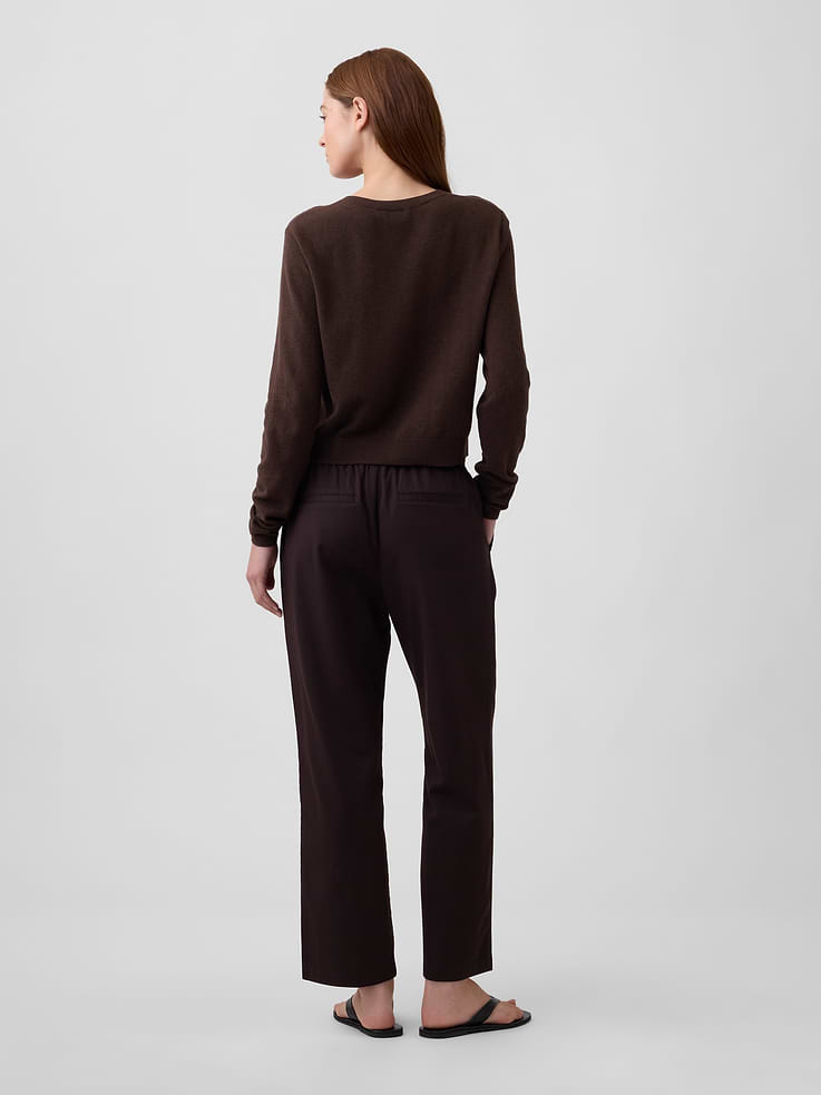 Image number 4 showing, Mid Rise Easy Twill Pants