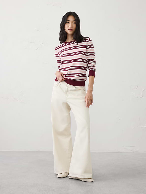 Forever Multi-Stripe Sweater
