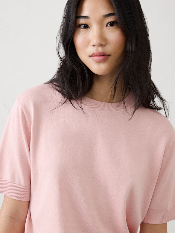 Forever Short-Sleeve Sweater