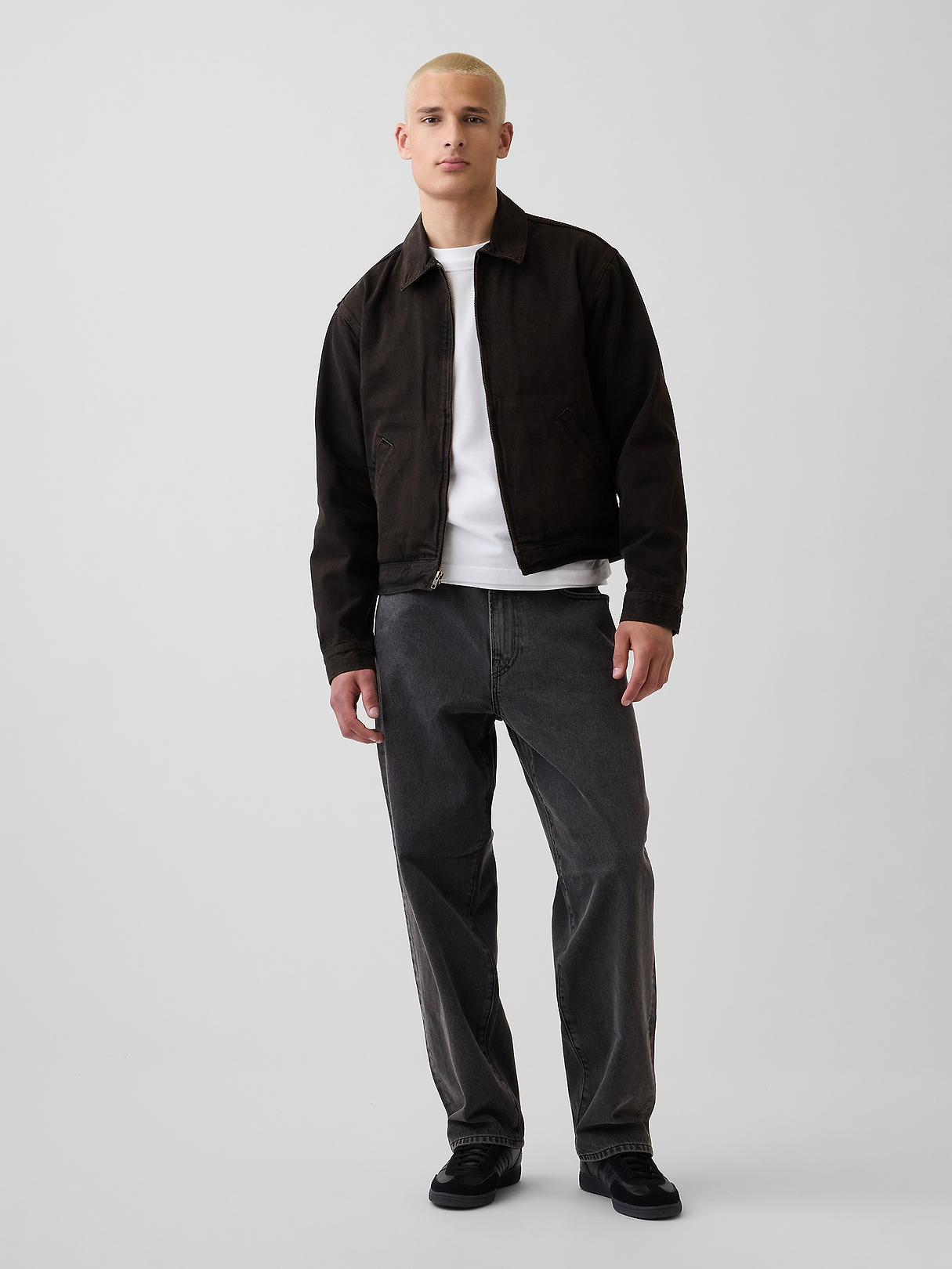 Denim Boxy Workwear Jacket | Gap