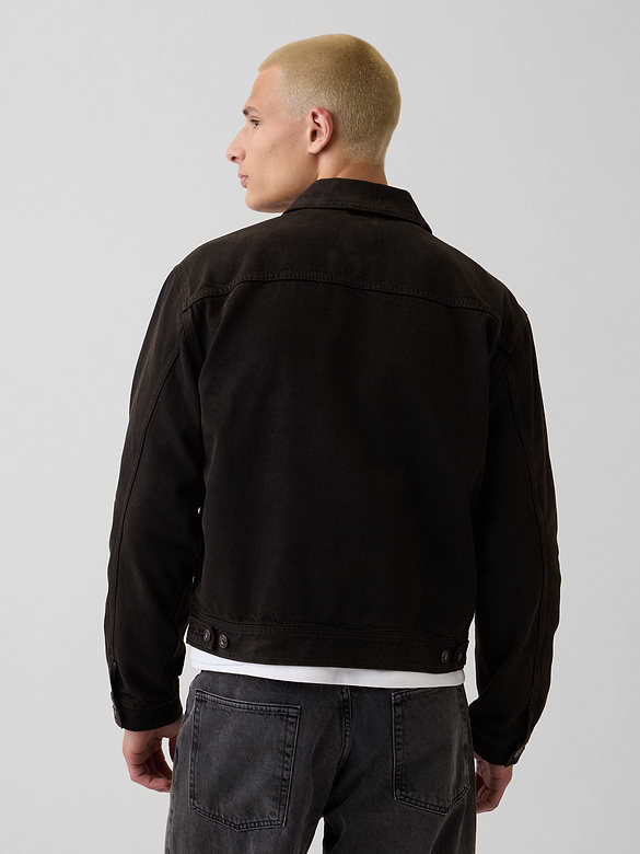 Denim Boxy Workwear Jacket