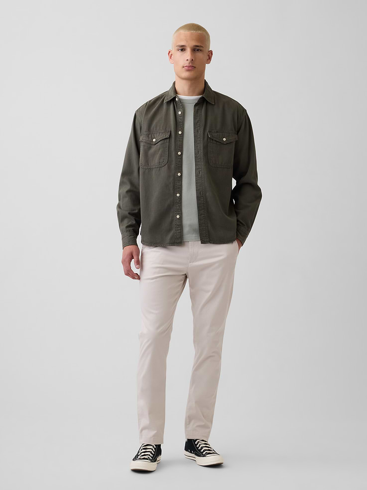 Image number 1 showing, Modern Slim Khakis