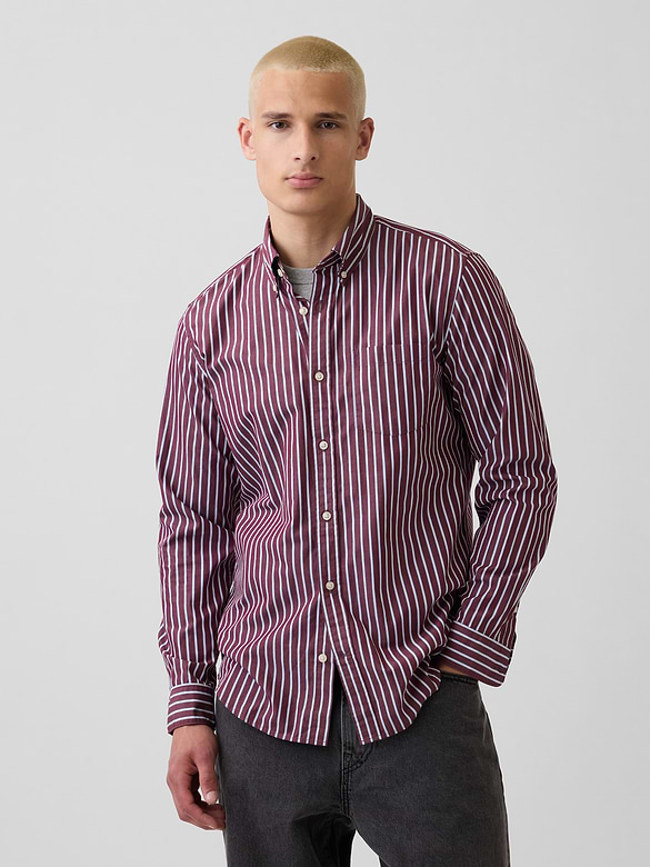 Organic Cotton Poplin Classic Shirt