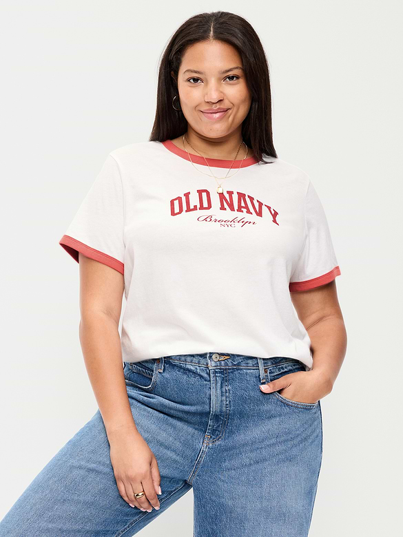 Graphic Ringer T-Shirt