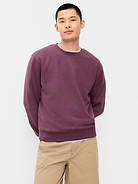 Image number 1 showing, Loose Rotation Crew-Neck Sweatshirt