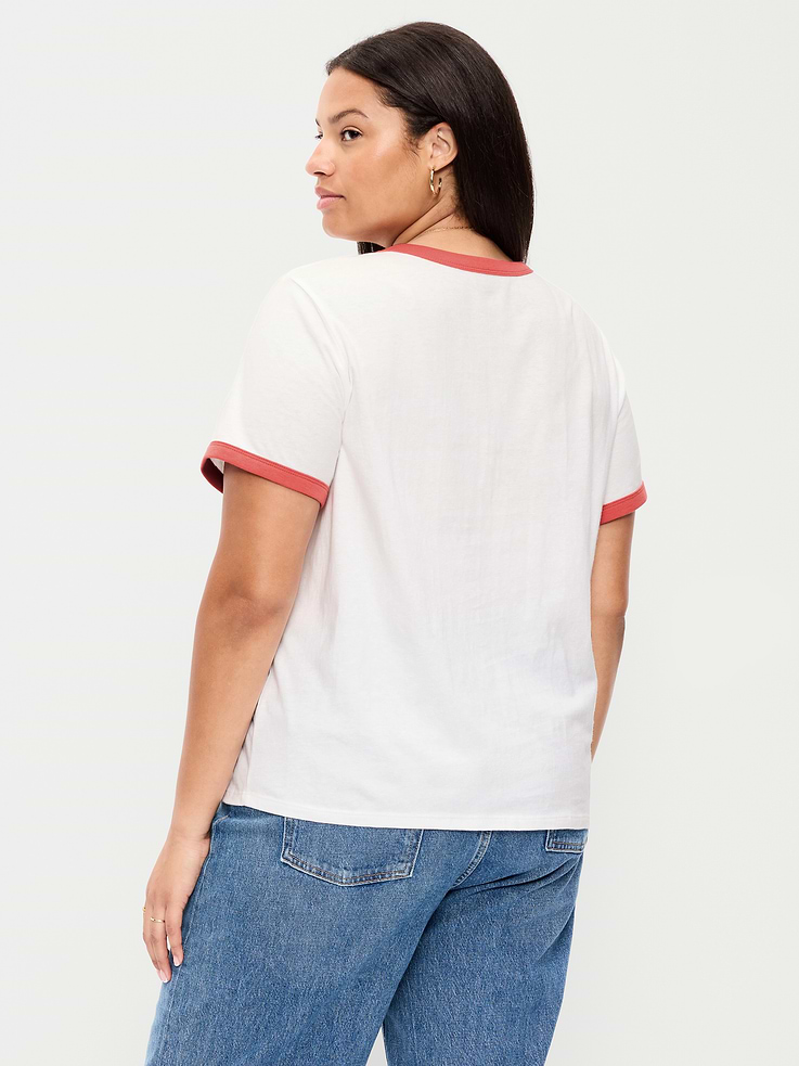 Image number 7 showing, Graphic Ringer T-Shirt