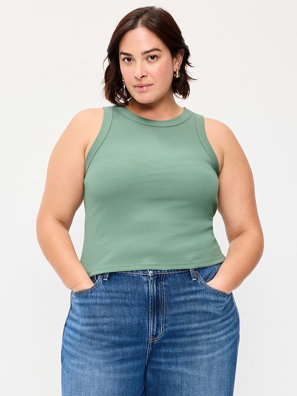 Snug Crop Tank Top