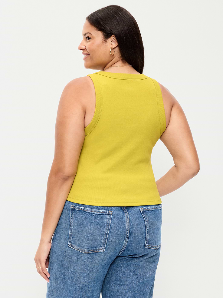 Image number 7 showing, Snug Crop Tank Top