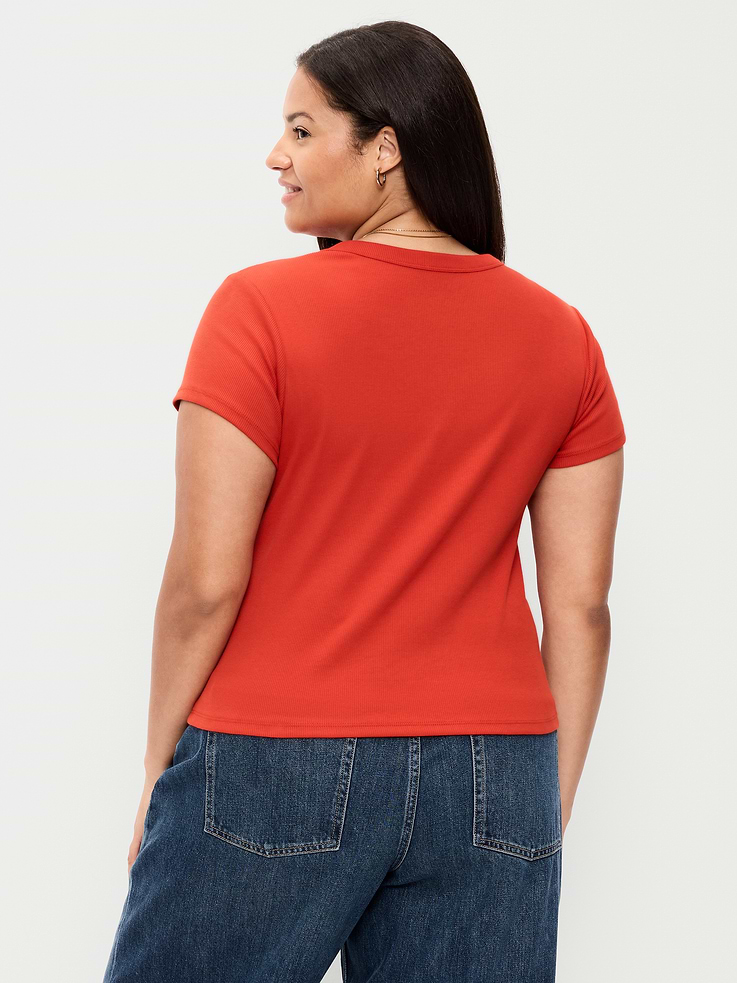 Image number 7 showing, Snug Crop T-Shirt