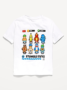 Image number 1 showing, Stumble Guys™ Gender-Neutral Graphic T-Shirt for Kids