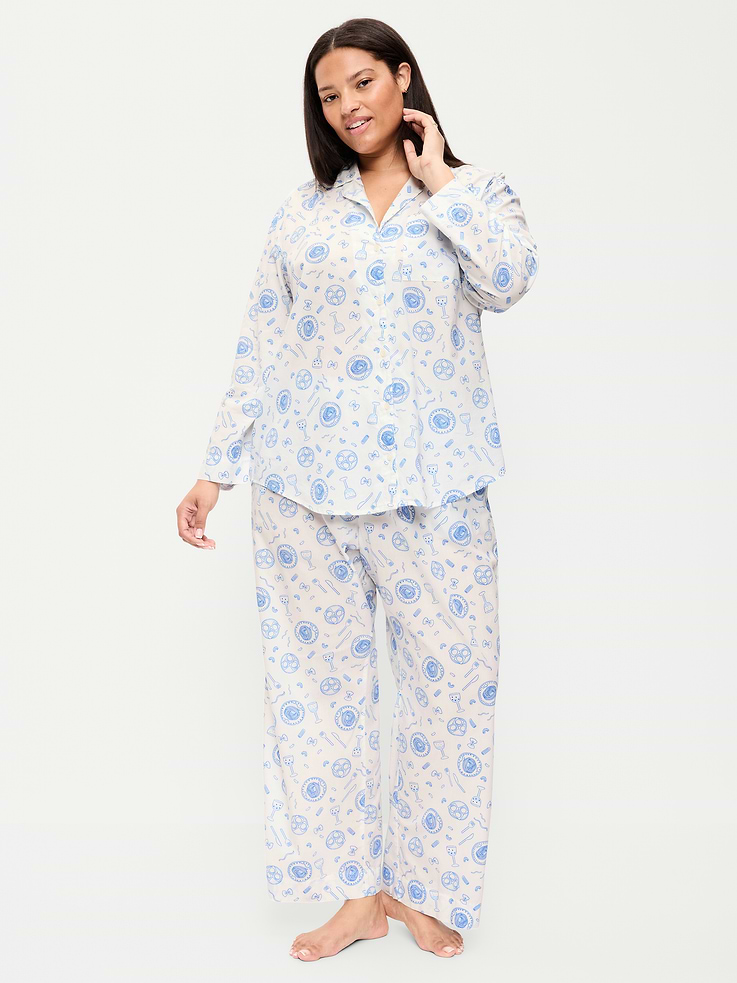 L'image numéro 6 présente Pyjama en popeline
