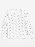 L'image numéro 1 présente T-shirt ultra-doux à manches longues à imprimé pour fille