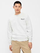 Image number 1 showing, Oversized Graphic Crew-Neck Sweatshirt