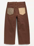 Image number 3 showing, Baggy Patched Jeans for Toddler Boys
