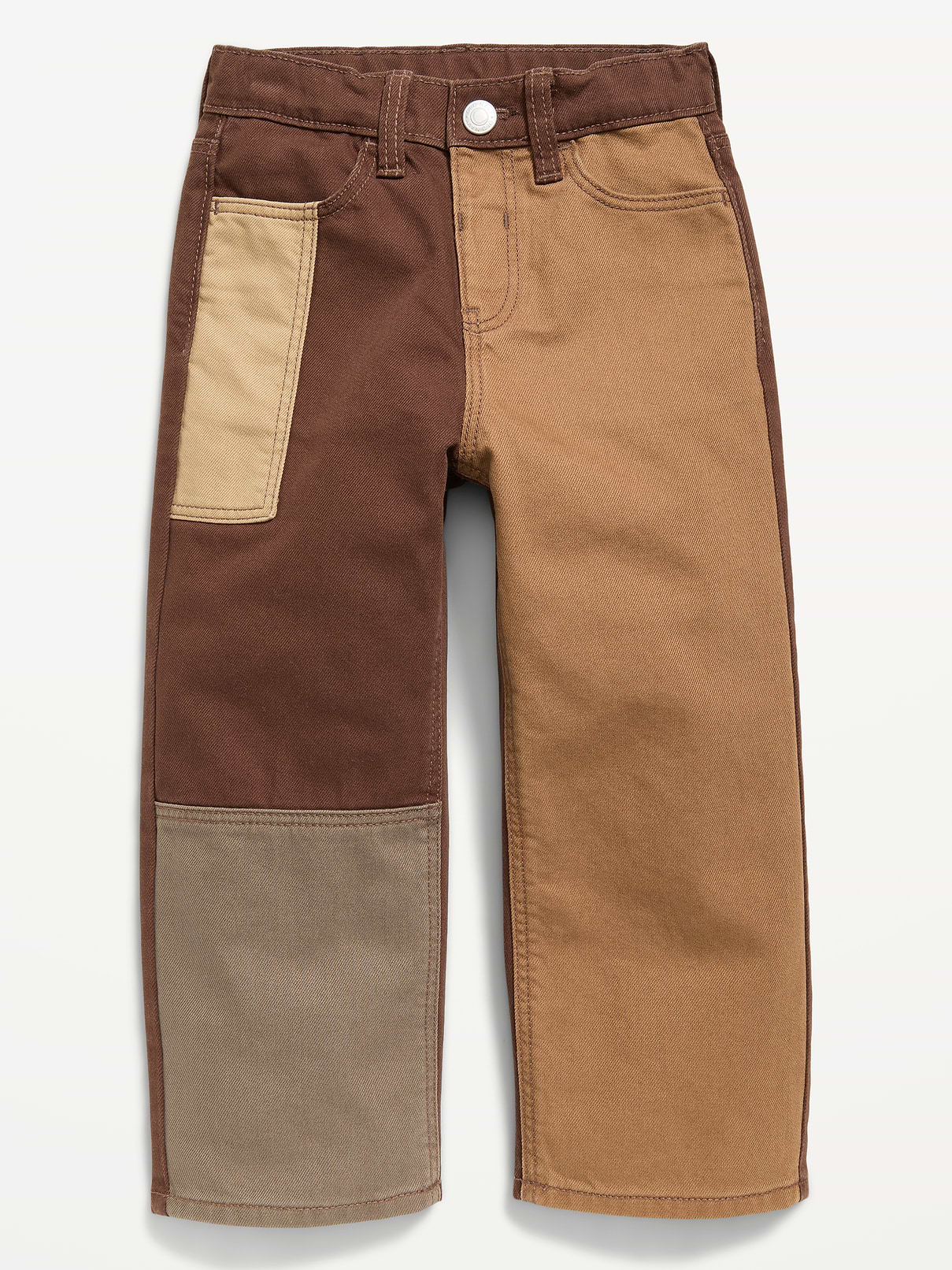 Image number 4 showing, Baggy Patched Jeans for Toddler Boys