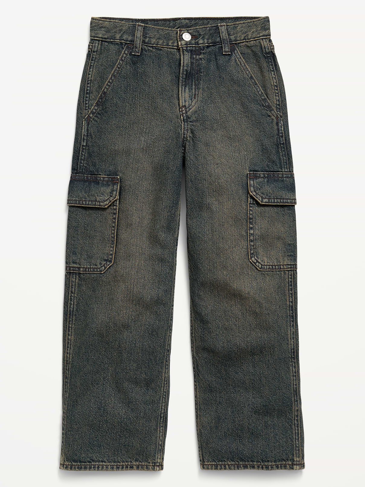 Image number 1 showing, Super Baggy Cargo Jeans for Boys