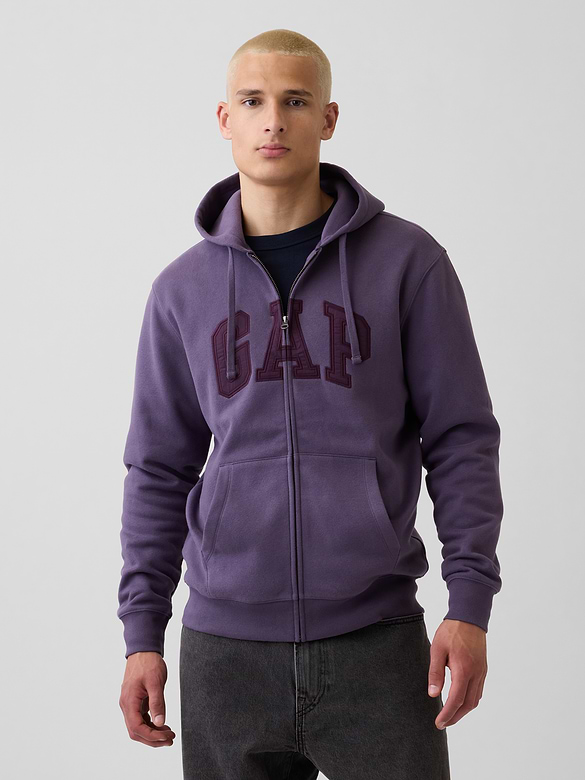 Adult VintageSoft Arch Logo Zip Hoodie
