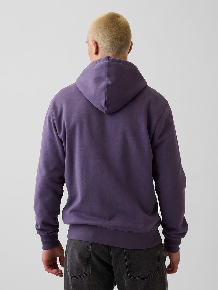 Image number 3 showing, Adult VintageSoft Arch Logo Zip Hoodie
