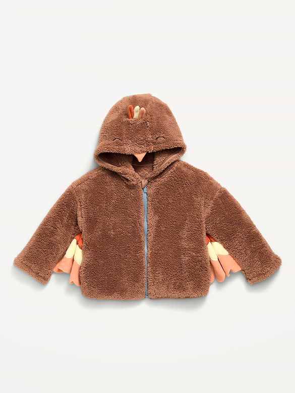 Sherpa Critter Unisex Hooded Jacket for Toddler