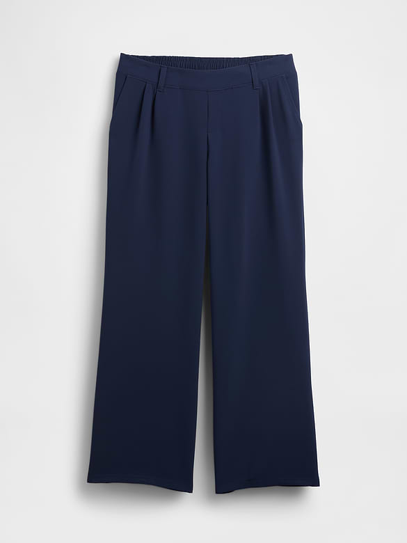 Maternity Under Belly 365 Wide-Leg Trousers