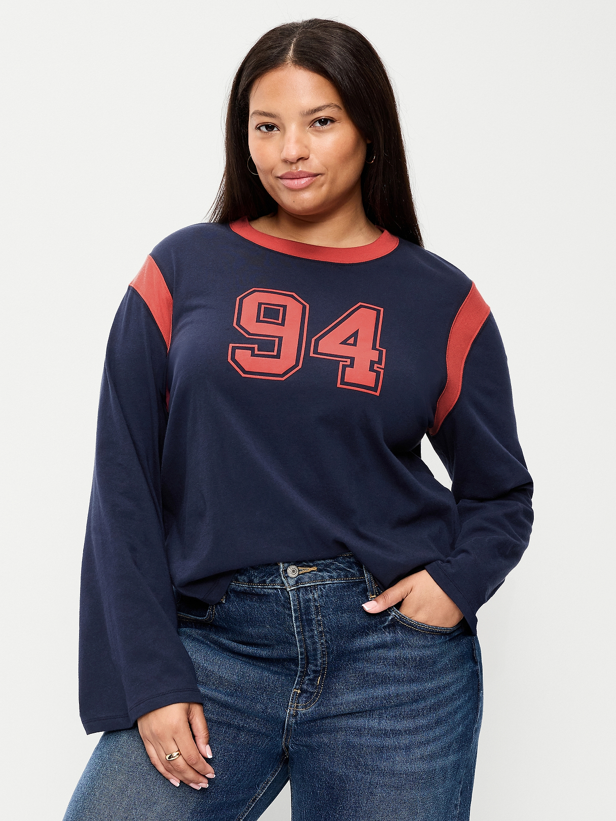 EveryWear Long-Sleeve Graphic T-Shirt | Old Navy
