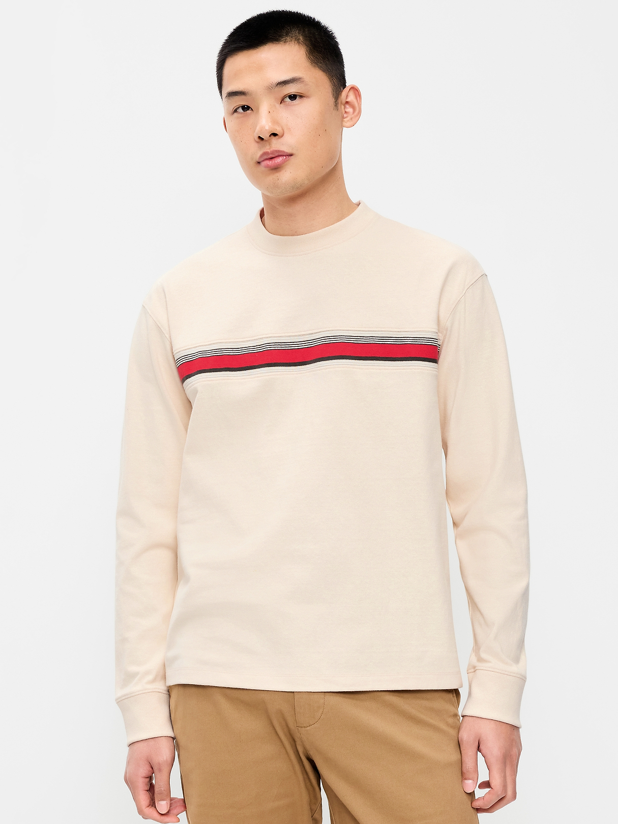 Long-Sleeve Heavyweight Rotation T-Shirt | Old Navy