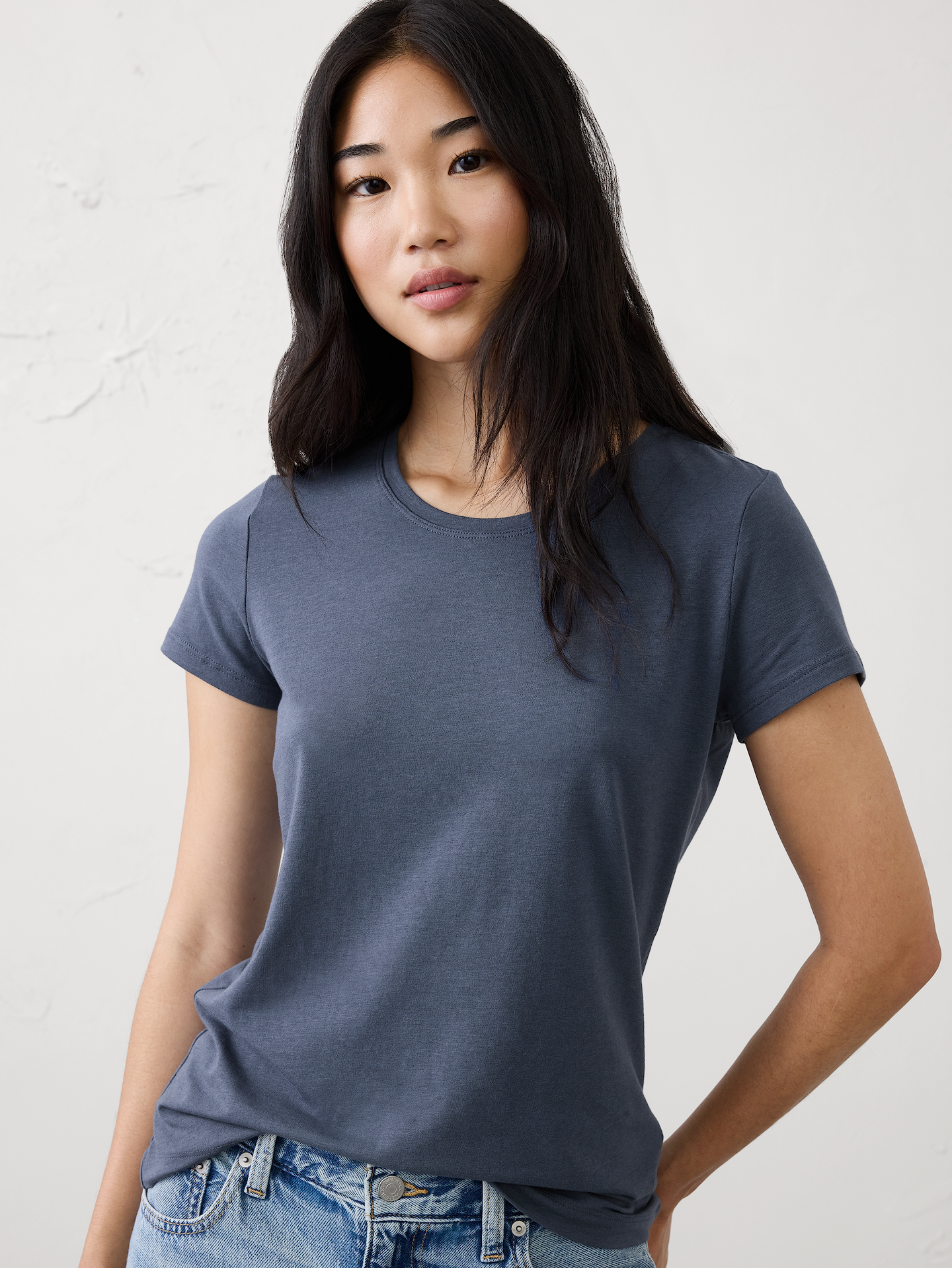 Image number 1 showing, Timeless Crew-Neck T-Shirt